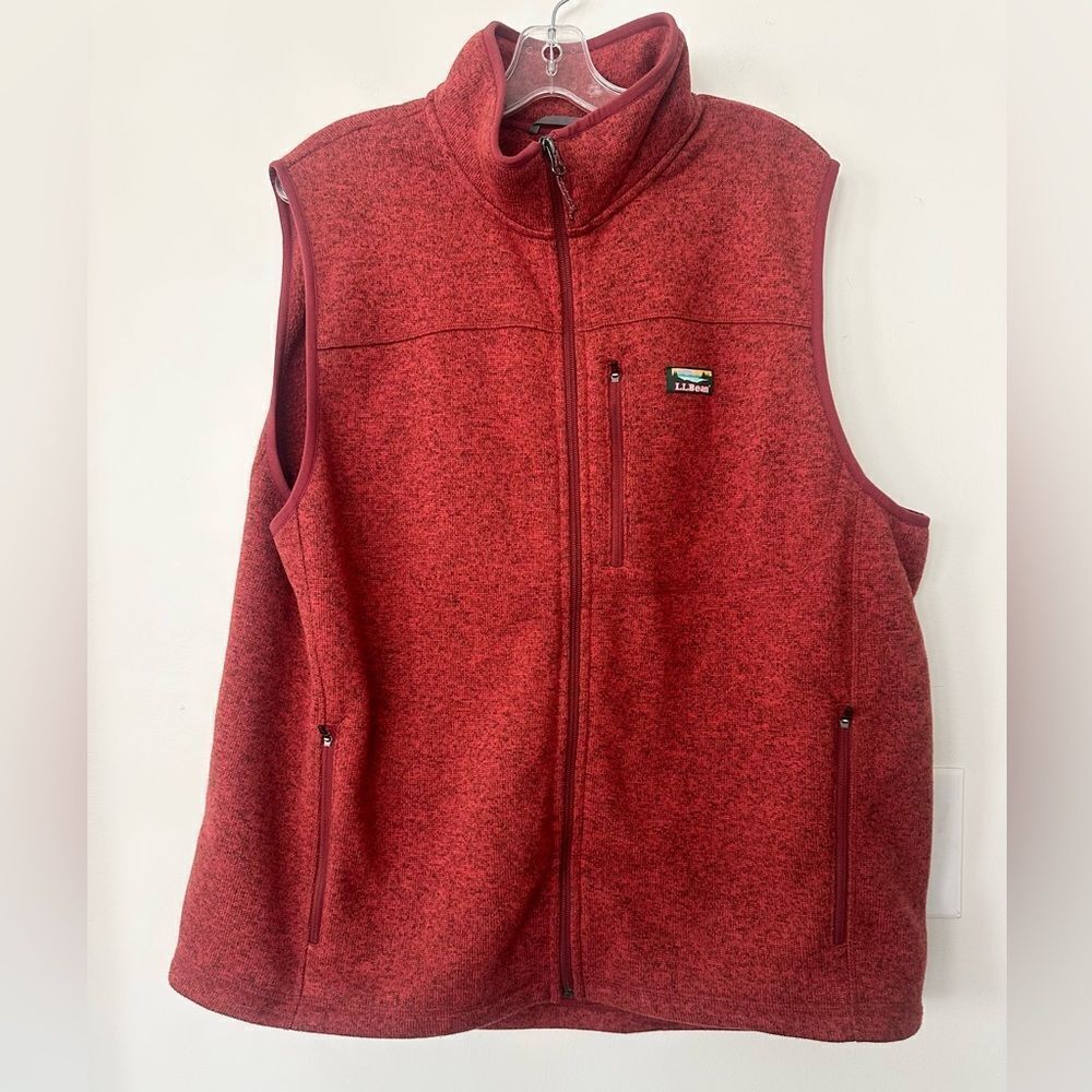 L.L. Bean Men's L.L.Bean Sweater Fleece Vest XL